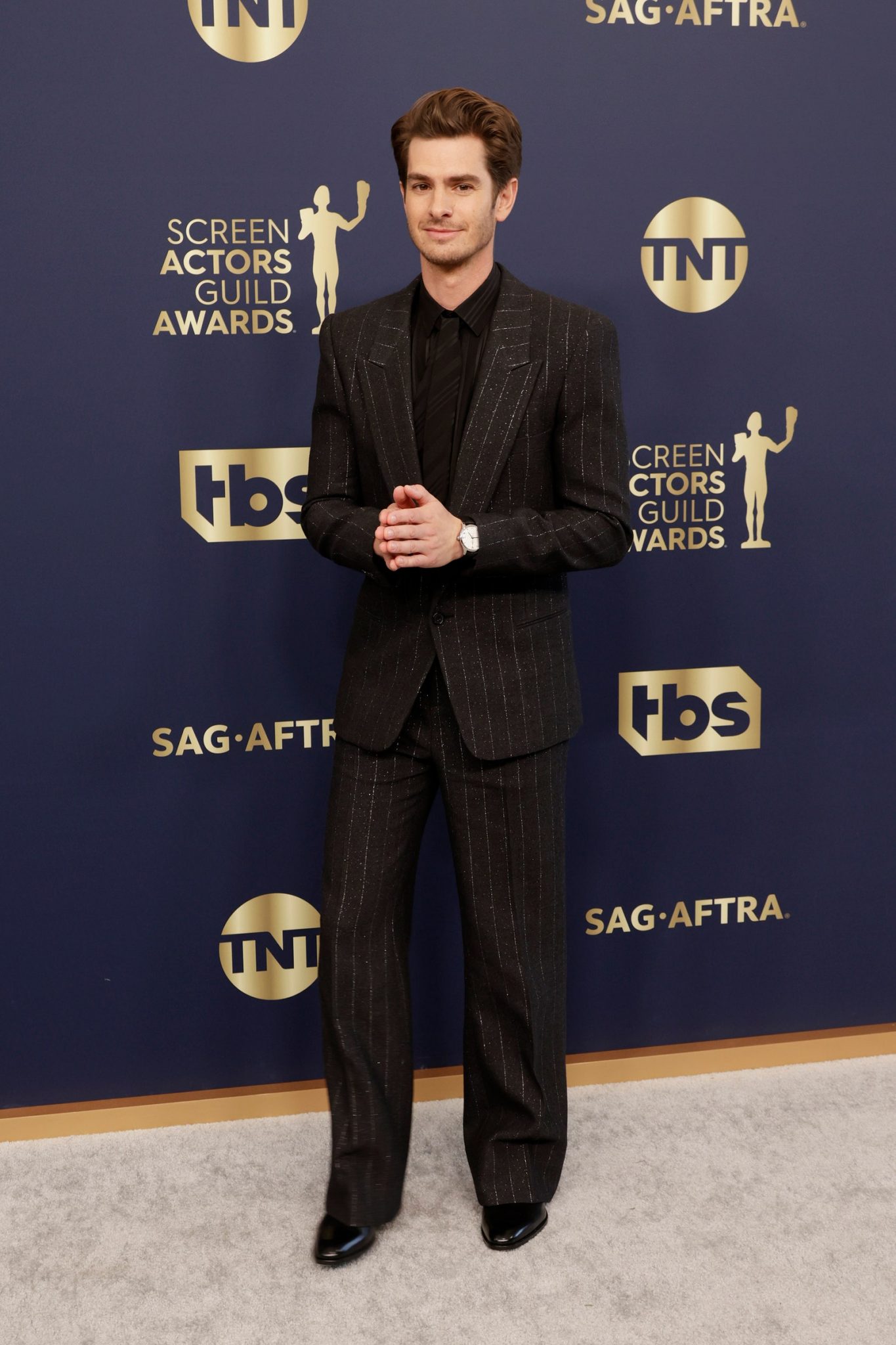 Andrew Garfield wore Saint Laurent 2022 SAG Awards