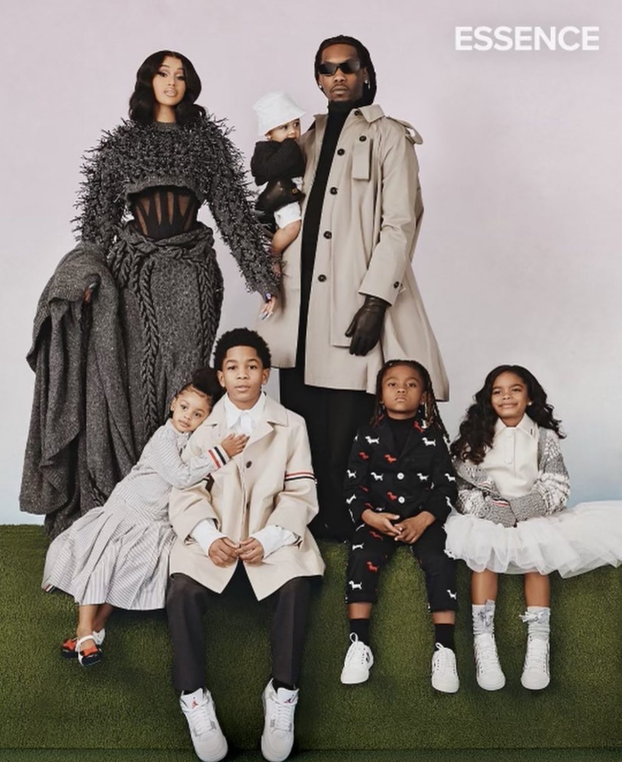 Cardi B And Offset With Children Covers ‘ESSENCE’ Magazine