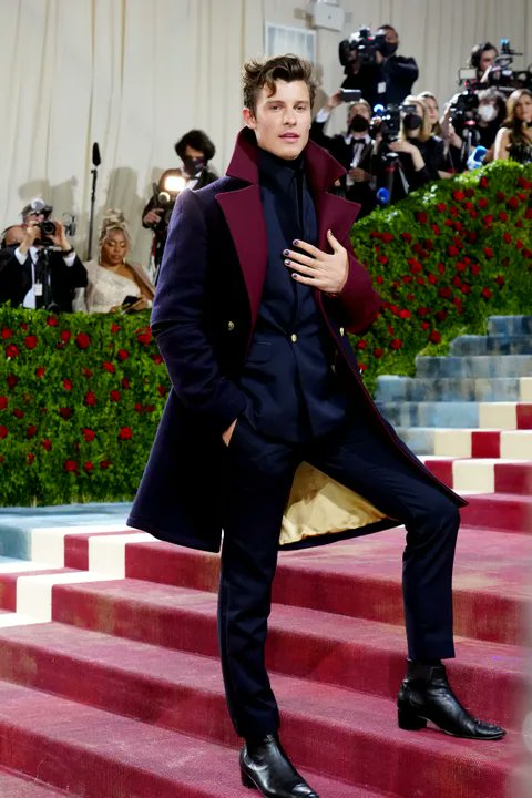 Shawn Mendes wore Custom  Tommy Hilfiger @ The 2022 Met Gala