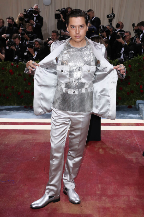 Cole Sprouse in Versace @ Met Gala 2022