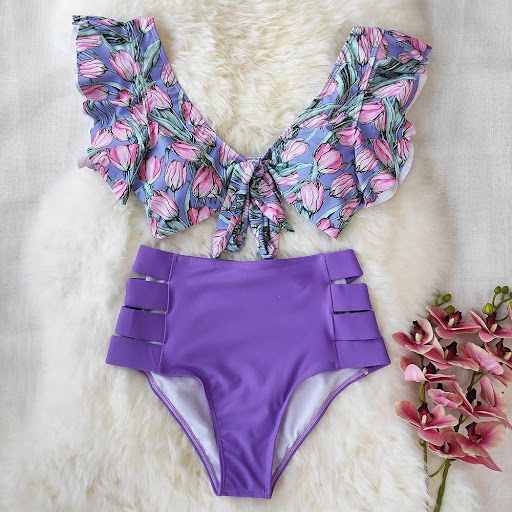 Go for the Floral Bikini of Your Choice