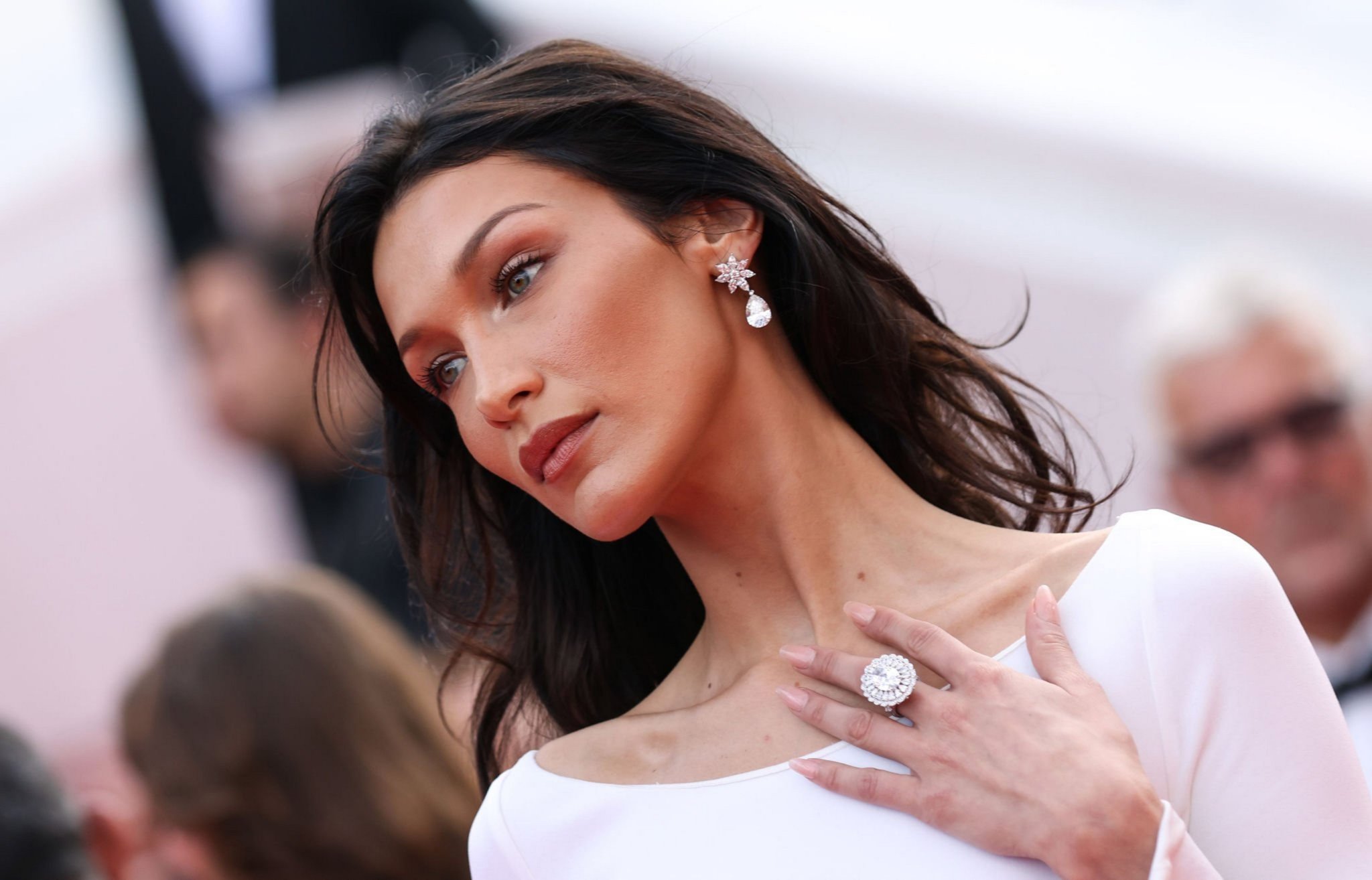 Bella Hadid's love affair with a 1996 vintage Gucci dress