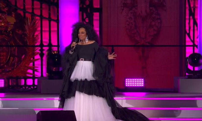 Diana Ross leads grand finale at BBC Platinum Jubilee concert