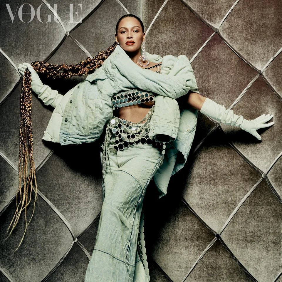 Beyoncé Wore Marc Jacobs ss22 For British Vogue July 2022 Issue