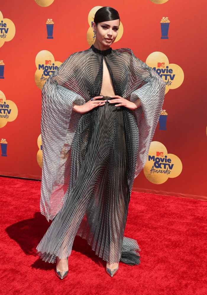 Sofia Carson  wore Iris Van Herpen   @ MTV Movie & TV Awards 2022