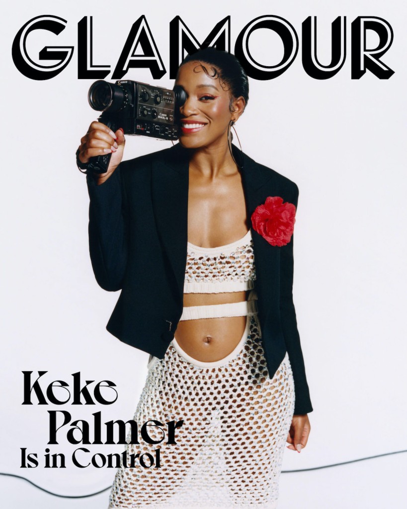 Keke Palmer Covers  Glamour Magazine July Issue