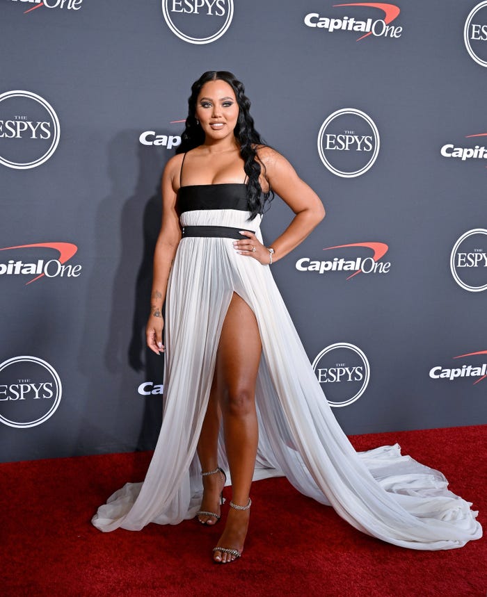 Ayesha Curry  wore Monet  Gown @  Espy’s Awards 2022