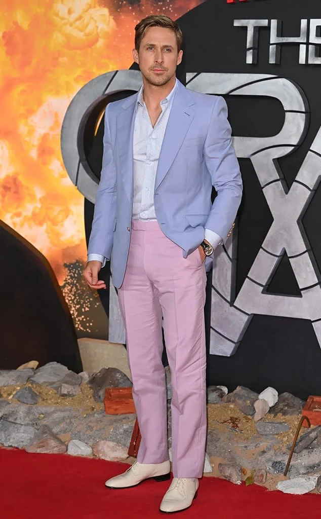 Ryan Gosling wore Gucci @ ‘The Gray Man’ London Premiere