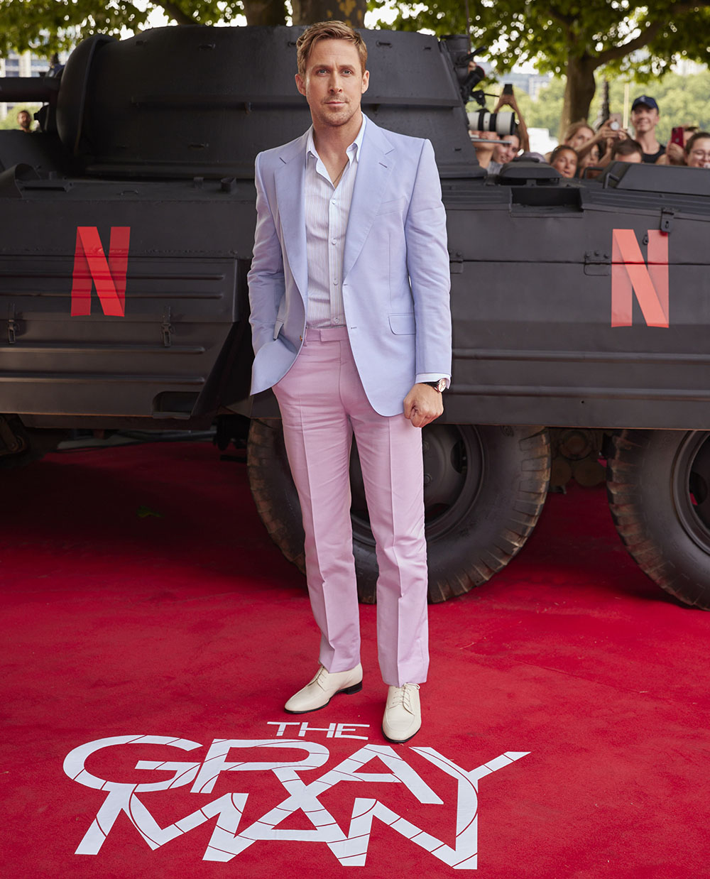 Ryan Gosling, Chris Evans & Regé-Jean Page Attend ‘The Gray Man’ London Premiere