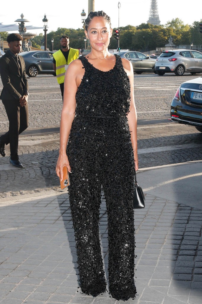 Tracee Ellis Ross attends  Balenciaga dinner during Paris Fashion Week  2022