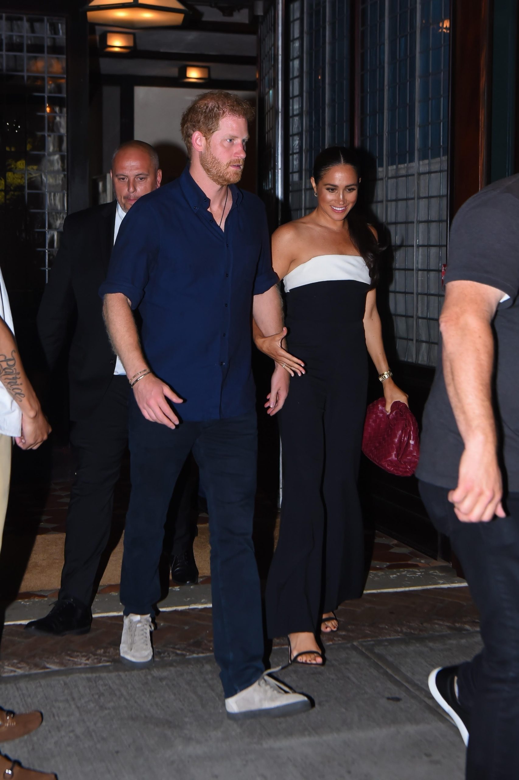 Meghan Markle  Wore Gabriela Hearst  out for dinner in New York