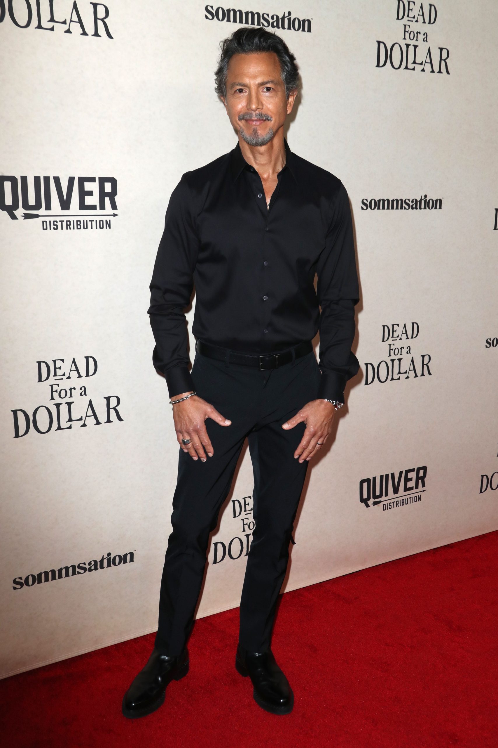 Benjamin Bratt wore  PRADA  @ “Dead For A Dollar” Los Angeles  premiere
