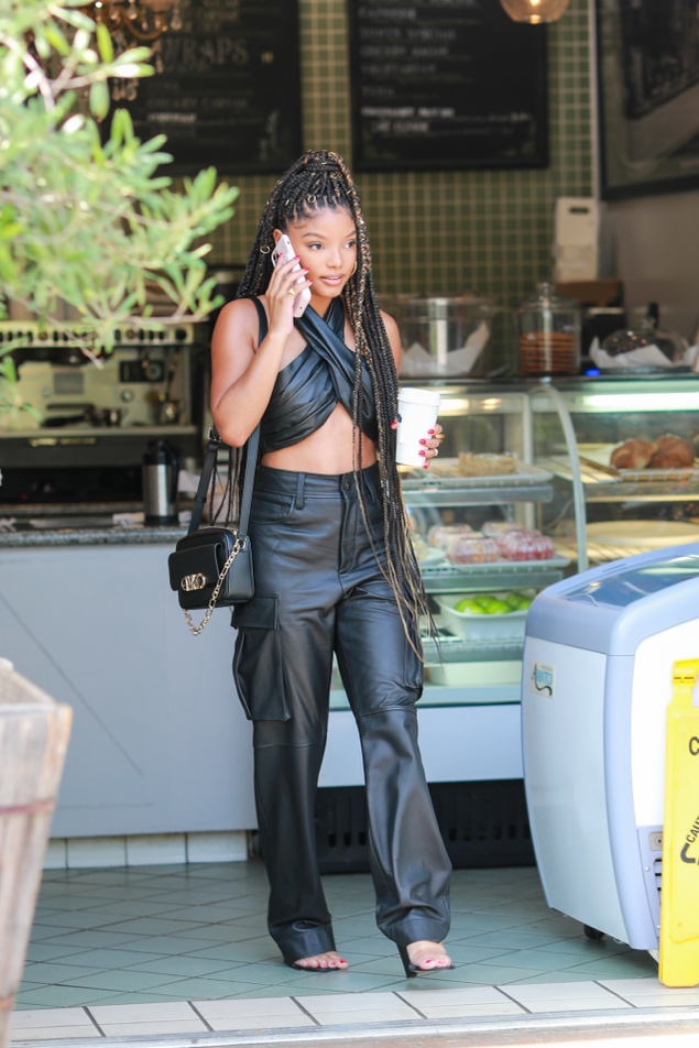 halle-bailey-carried-a-black-michael-michael-kors-crossbody-bag-out-in-los-angeles