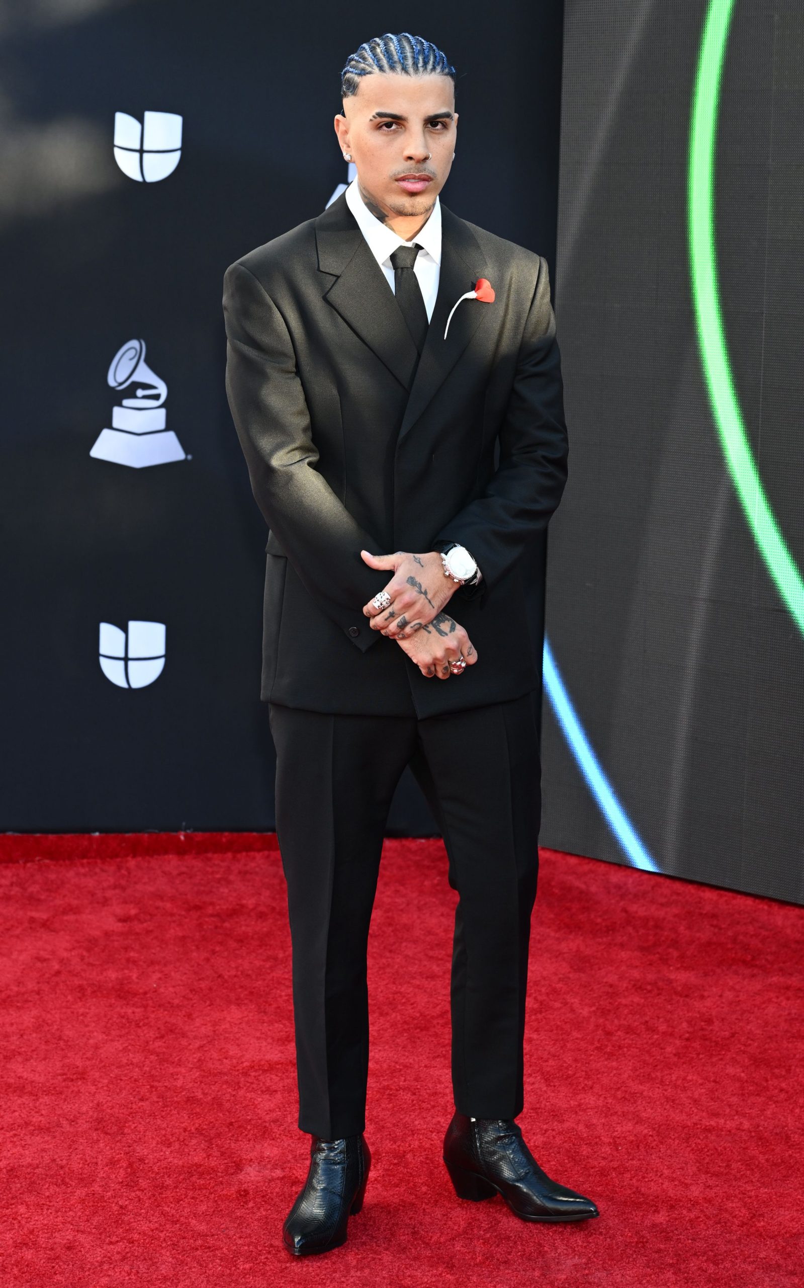 Rauw Alejandro in PRADA @ Latin Grammy Awards 2022