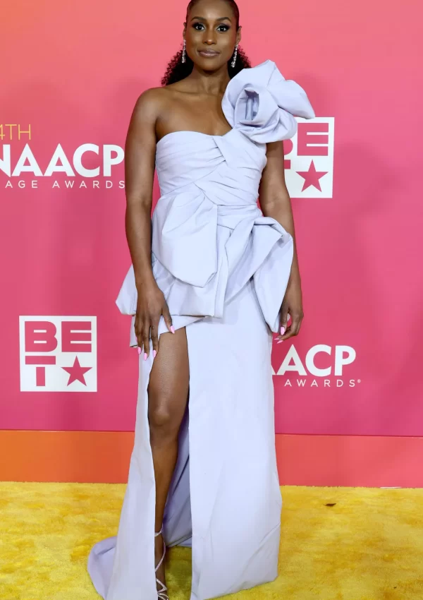 Issa Rae wore custom AKNVAS gown for the 2023 NAACP Image Awards