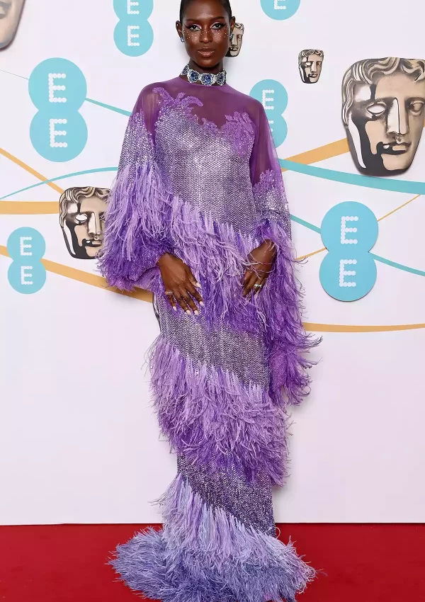 Jodie Turner-Smith wore  Gucci @ 2023 BAFTA Awards
