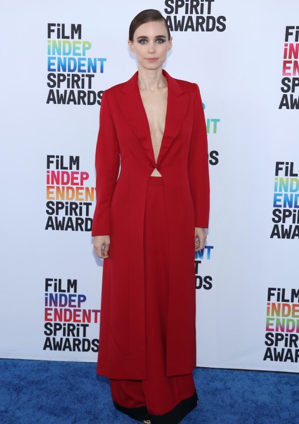 Rooney Mara in vintage Givenchy @ Independent Spirit Awards 2023