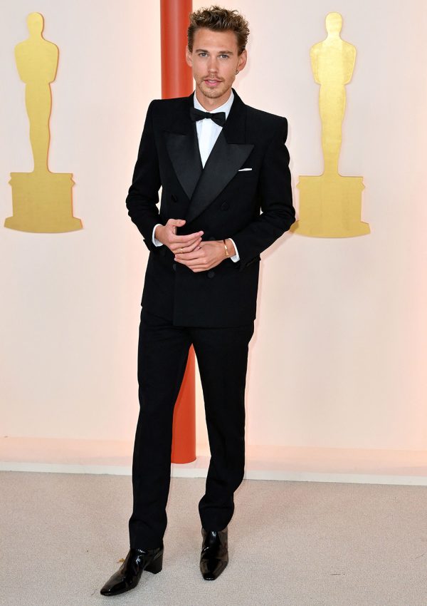 Austin Butler in Saint Laurent by Anthony Vaccarello @ Oscars 2023