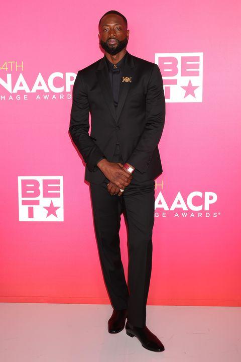 Dwayne Wade in Versace Accepts President’s Award @ 2023 NAACP Awards