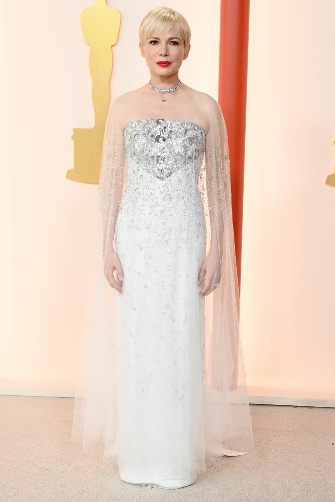 Michelle Williams wore Chanel Couture Oscars 2023
