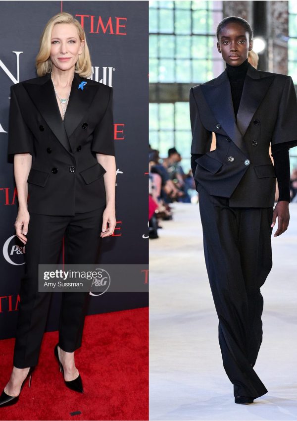 CATE BLANCHETT wears  ALEXANDRE VAUTHIER  @ TIME’ Women Of The Year Gala 2023