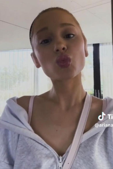 Ariana Grande addresses Fans ‘concern’ over her body via TikTok