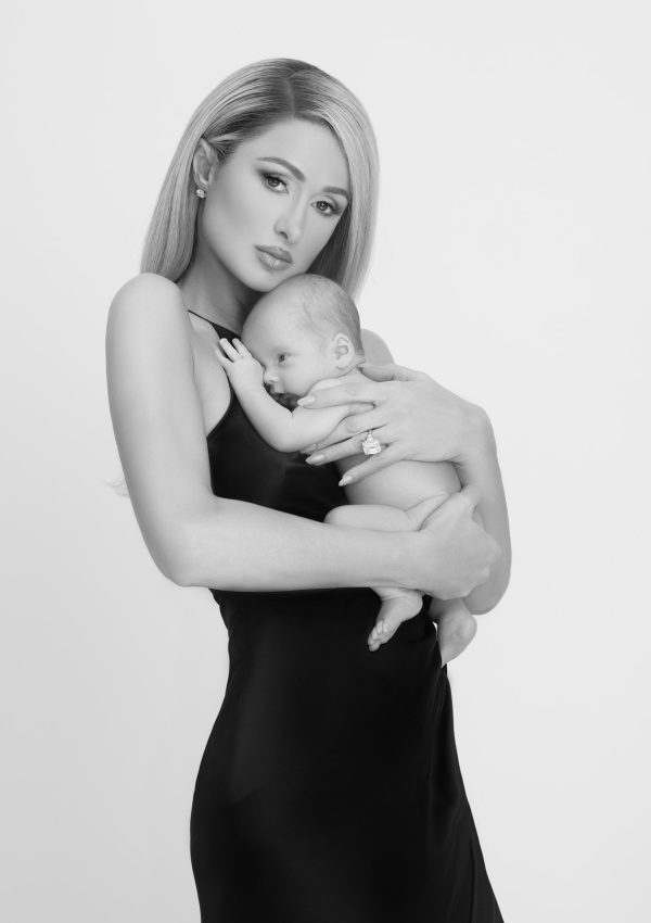 Paris Hilton Shares  Mother-and-Son Portraits with Her Baby Boy