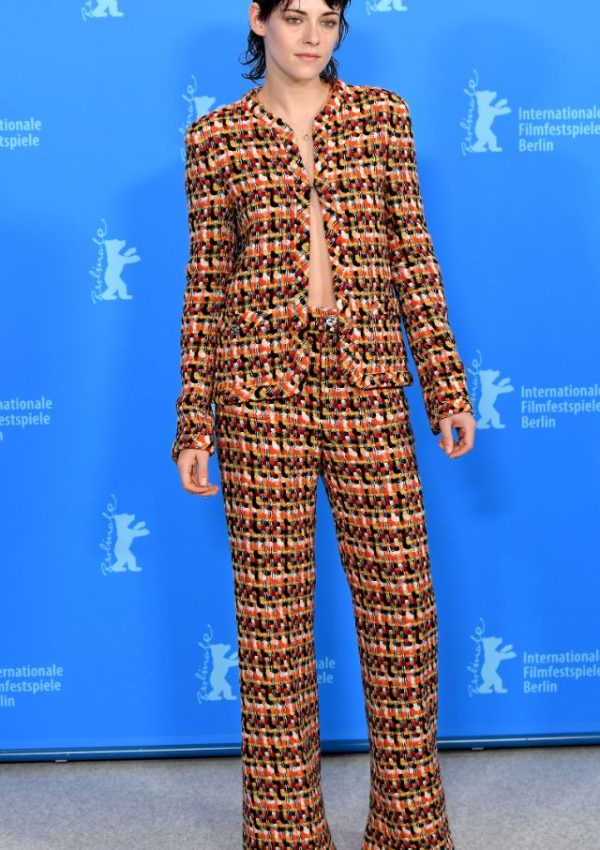 Kristen Stewart  wore Chanel suit @ 2023 Berlin International Film Festival