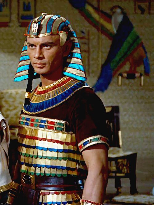 Yul Brynner Film Costumes As Pharaoh Of Egypt In The Ten Commandments