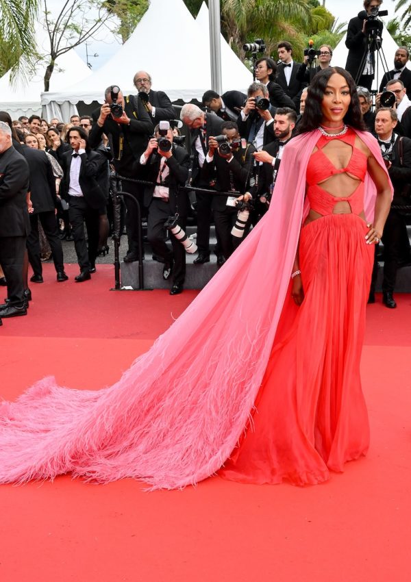 Naomi Campbell  In Valentino couture @ “Killers of the Flower Moon” Cannes Screening