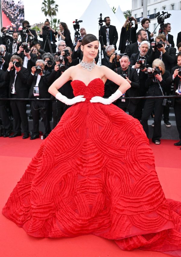 Sofia Carson In Elie Saab couture @ “Killers Of The Flower Moon” Cannes Premiere