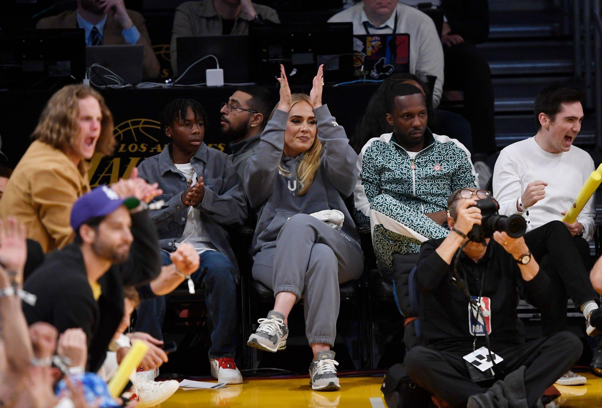 Adele Lakers Game October 19, 2021 – Star Style