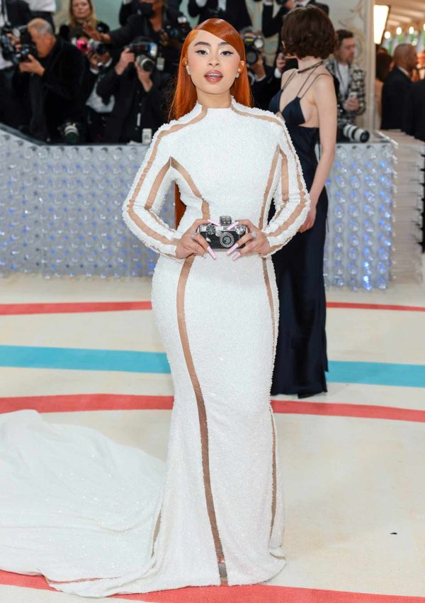 Ice Spice Wears Balmain to Her First Met Gala Red Carpet