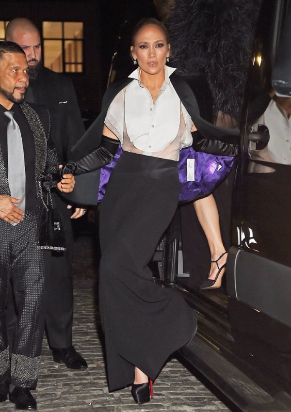 Jennifer Lopez  wore  Ralph Lauren  @ Met Gala After Party 2023