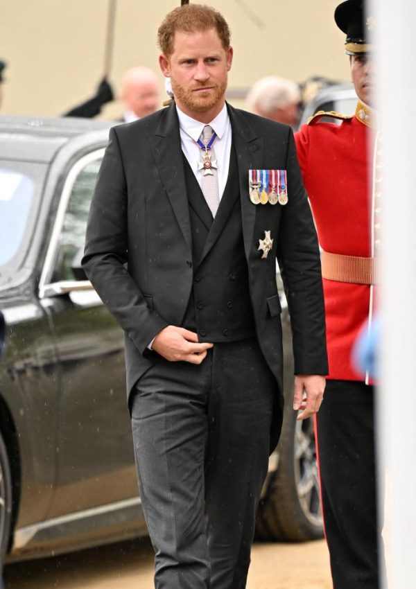 Prince Harry  wore Dior suit at King Charles III’s coronation