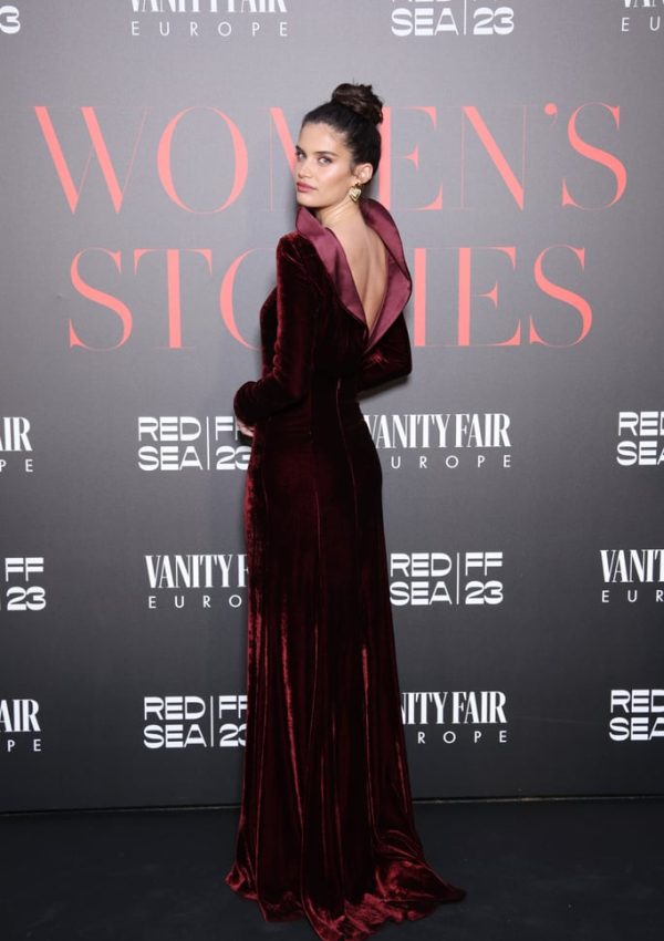 Sara Sampaio wore Alberta Ferretti  @ Women’s Stories  Cannes Film Festival  Gala