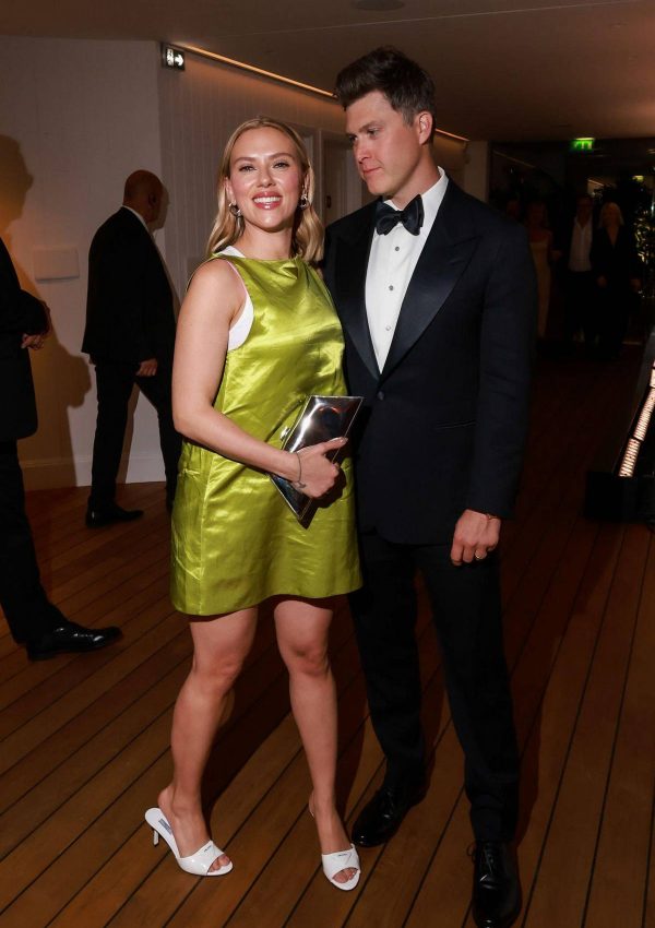Scarlett Johansson in PRADA @Warner Brothers Discovery  Cannes Party
