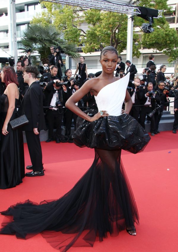 Leomie Anderson wore Tony Ward Haute Couture @ Cannes 2023