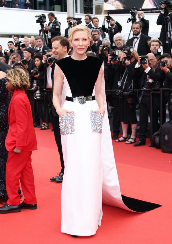 Cate Blanchett in Louis Vuitton @’The New Boy Cannes  Film Festival Premiere