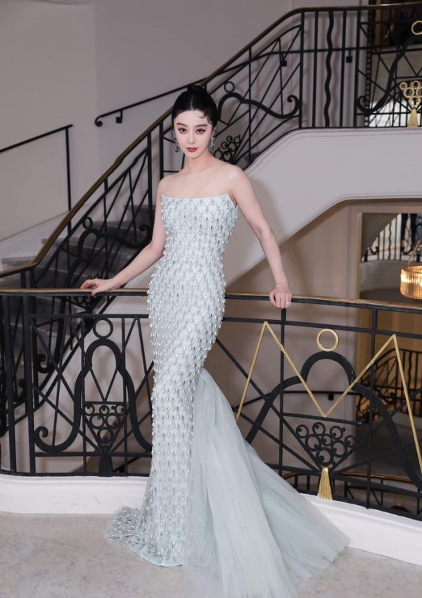 Fan Bingbing Wore Rony Abou Hamdan Couture @ Cannes Film Festival Closing Ceremony Dinner
