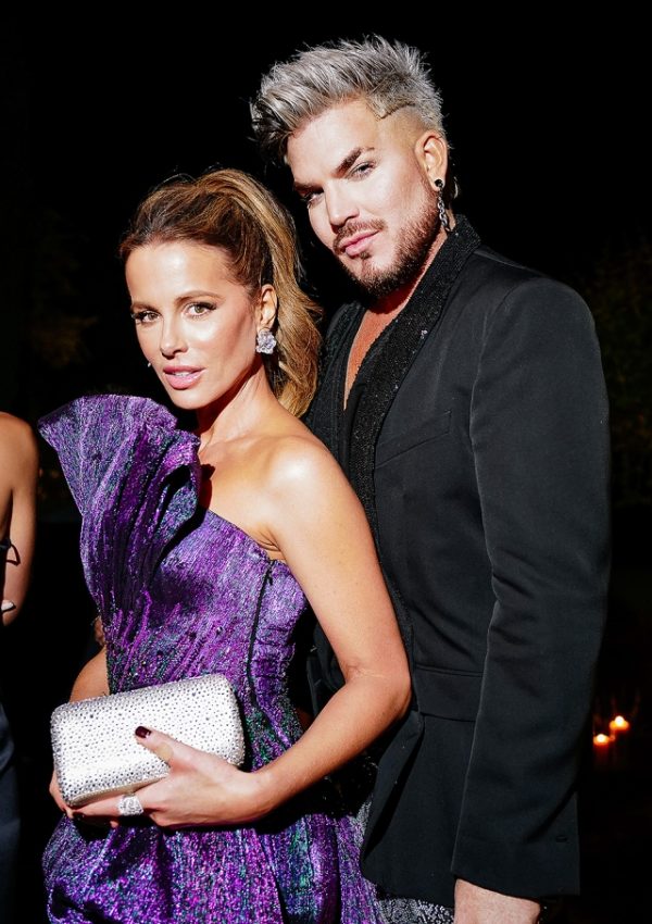 Kate Beckinsale & Adam Lambert  @ Darren Dzienciol’s  amfAR cannes afterparty
