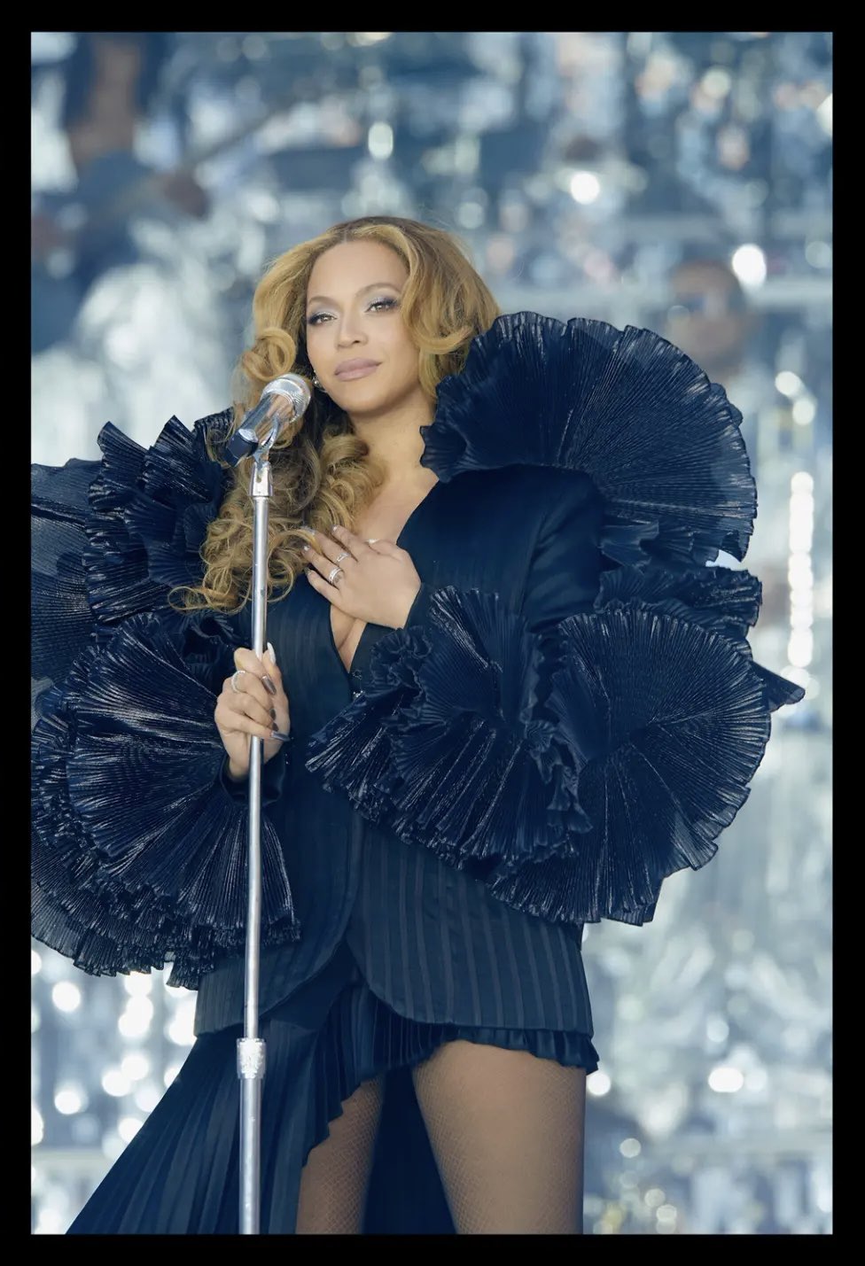 Beyonce wore Robert Wun @ Renaissance’ tour in London