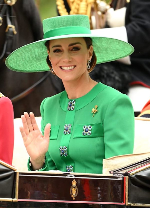 Why  Kate Middleton  wore green for the first time at Trooping the Colour