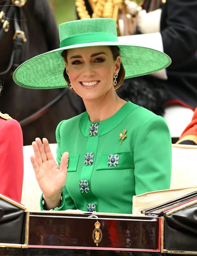 Why Kate Middleton wore green for the first time at Trooping the Colour