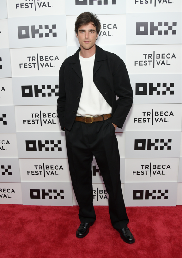 JACOB ELORDI in  BOTTEGA VENETA @ “He Went That Way”  Tribeca Film Festival Premiere