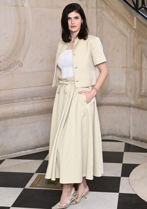 Alexandra Daddario  Front Row @ Christian Dior Haute Couture 2023