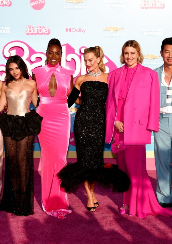 Issa Rae , America Ferrera, Shay Mitchell ,Dove Cameron @ Barbie”  World Premiere  Redacarpet  In LA