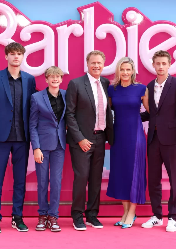 Will  Ferrell & Family @ Barbie London Premiere