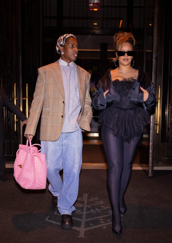 A$AP Rocky wears a full Bottega Veneta look while celebrating his birthday  in NYC 2023