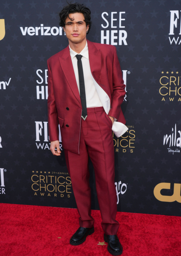 Charles Melton in Valentino @ Critic’s Choice Awards 2024